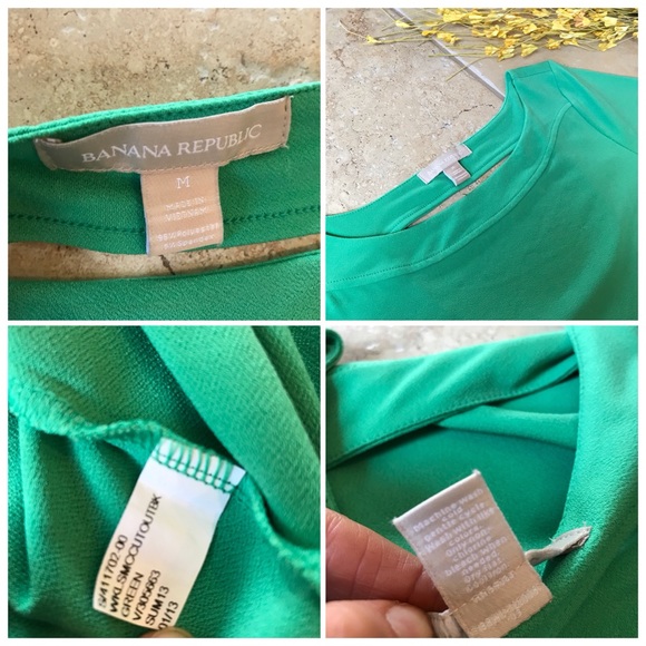 Banana Republic top with keyhole back - Picture 8 of 8